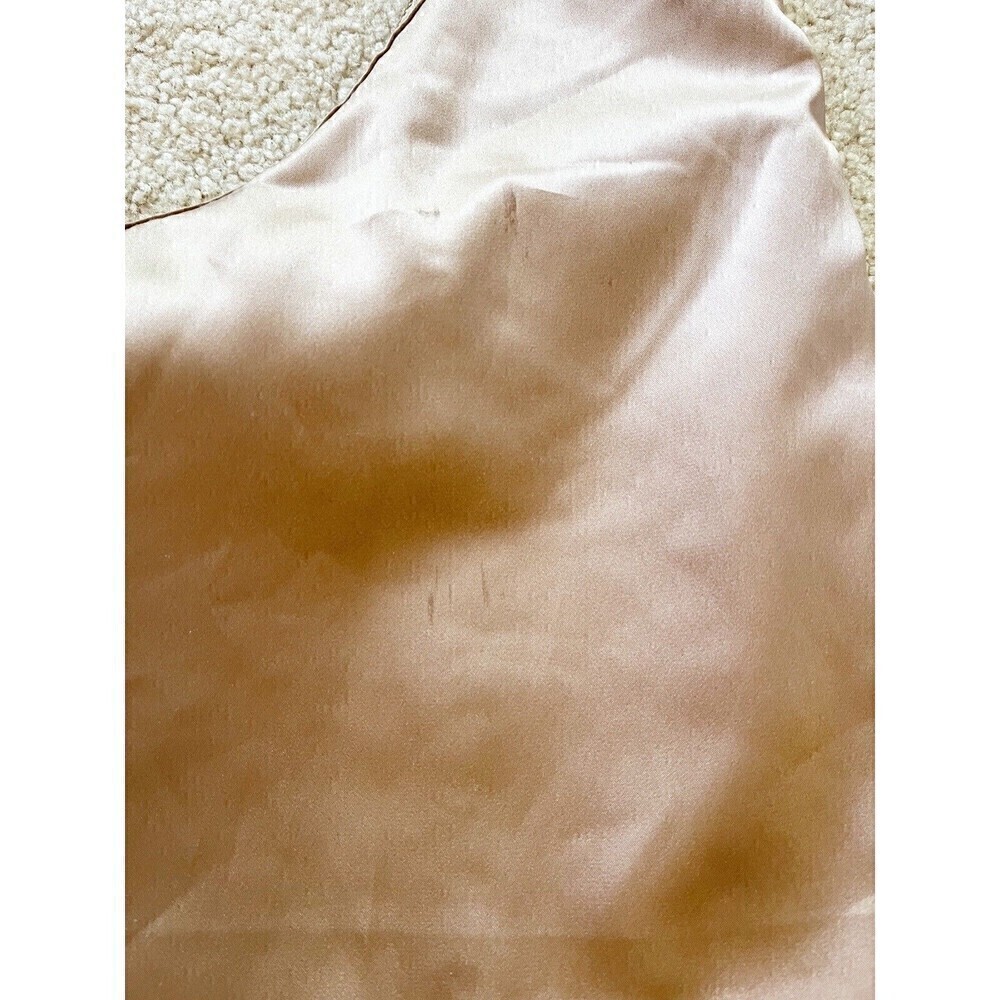 Steve Madden Cole Satin Hobo Slouch Handbag Gym Diaper Bag Rose Gold 90s Y2K - Picture 10 of 12